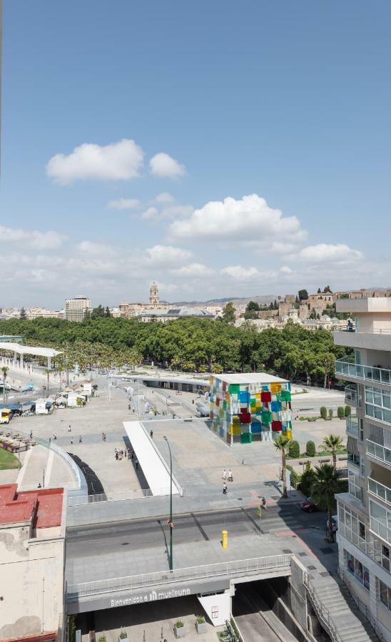 Wonderful Malagueta Pompidou Daire Málaga Dış mekan fotoğraf